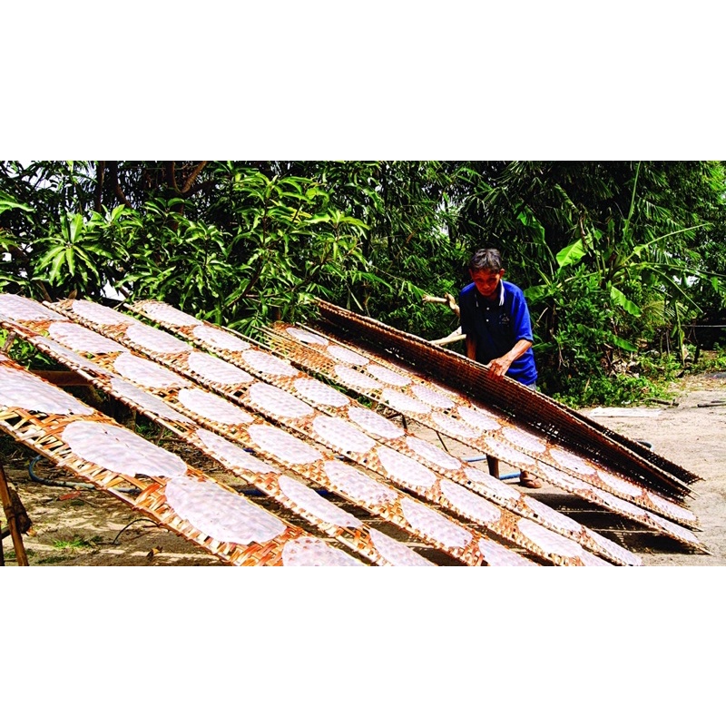 Bánh tráng phơi sương tròn chính gốc Tây Ninh mêm dẻo Mạnh Hùng