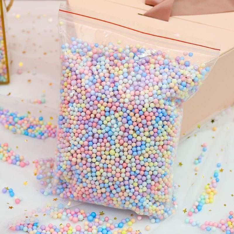 Gói 35g xốp mỹ mashmallow dùng bỏ hộp quà màu sắc pastel siêu đẹp