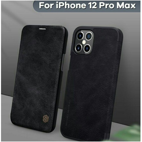 Bao da Nillkin Qin Cho iPhone 12/ 12 Pro/ 12 Pro Max Chính hãng da xịn - có khe để thẻ | BigBuy360 - bigbuy360.vn
