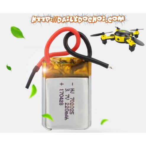 Pin hàn 3.7v dung lượng 220mah dành cho trực thăng