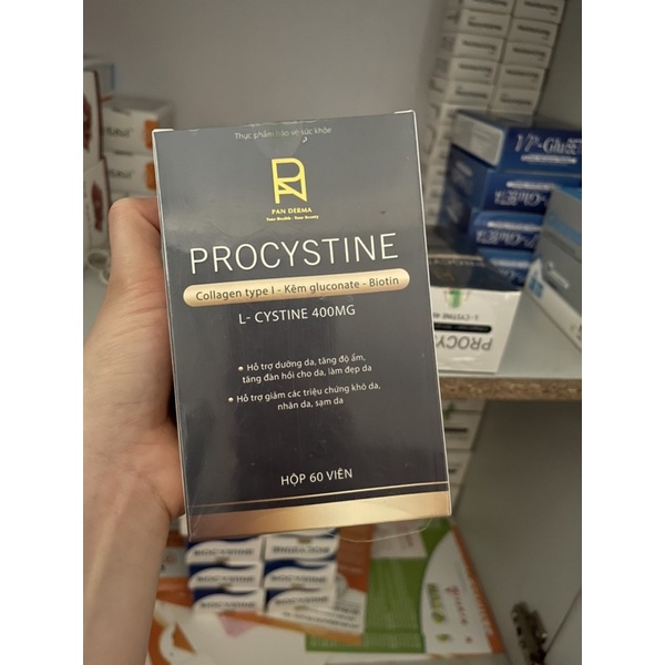 Viên uống giảm mụn đẹp da Procystine 60 viên