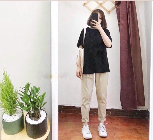 [Mã FAMAYWA giảm 10K đơn 50K] Quần Kaki Ống Suông Sắn Gấu | BigBuy360 - bigbuy360.vn