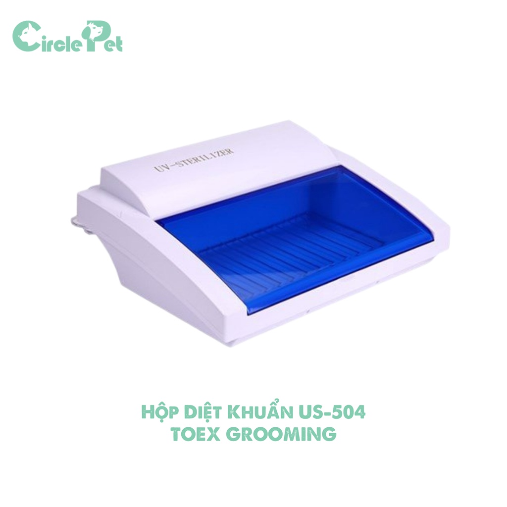 Hộp Diệt Khuẩn Tia UV US-504 46x34x20cm TOEX GROOMING Chất Liệu Bền, Cao Cấp - Circle Pet