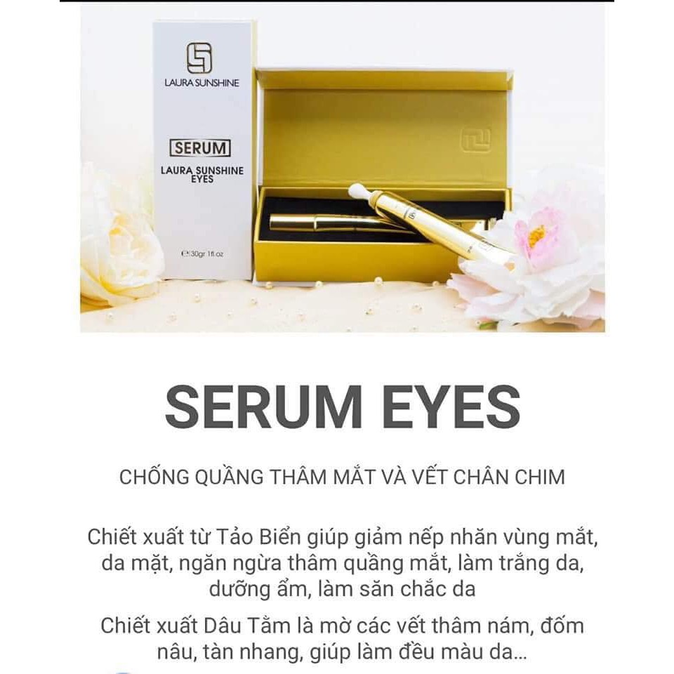KEM MẮT CHỐNG THÂM QUẦNG MẮT VÀ VẾT CHÂN CHIM LAURA SUNSHINE EYES Nhật Kim Anh | BigBuy360 - bigbuy360.vn
