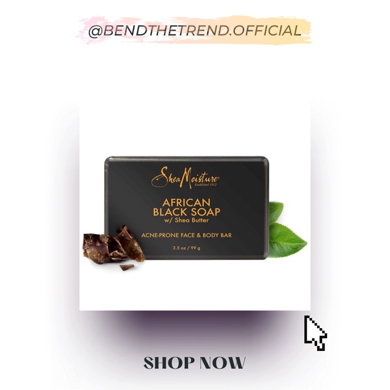 XÀ PHÒNG ĐEN SHEA MOISTURE AFRICAN BLACK SOAP