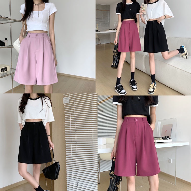 Quần Short Lưng Cao Dáng Ôm Thời Trang Trẻ Trung 51257