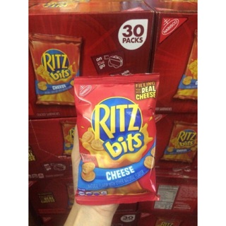 [Date 06/2020]-Bánh Ritz phô mai thùng giấy 30 gói -1,26kg