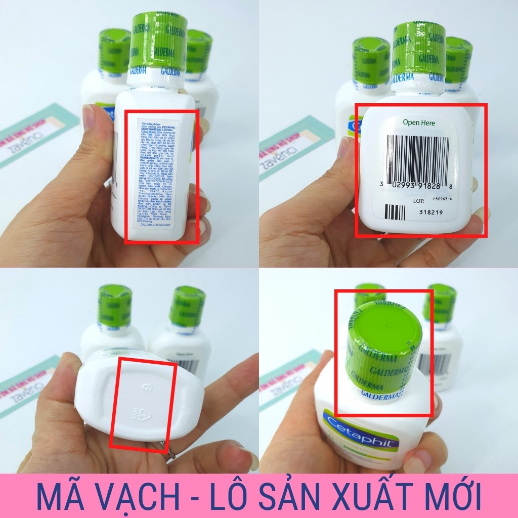 Sữa dưỡng ẩm SDA129034 CETAPHIL MOISTURIZING LOTION Cấp Ẩm Dành Cho Mặt Và Toàn Thân (59ML)