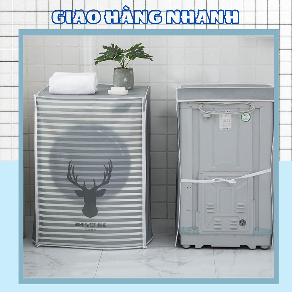 ❌SIÊU SALE❌ Vỏ Bọc Máy Giặt, Áo Trùm Máy Giặt , Chống Thấm Nước Size Lớn Cao Cấp 88192 Giao Hàng Nhanh 88