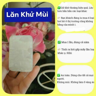 LĂN KHỬ MÙI VÙNG NÁCH