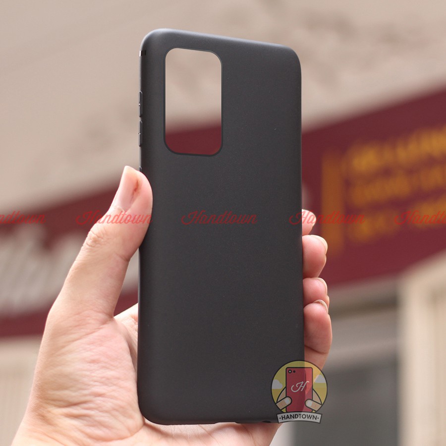 Ốp Lưng Huawei P40 / Huawei P40 Pro / Huawei P40 Lite CASE TPU Dẻo Đen Toàn bộ Chống Va Đập Trầy Xước và Chống Ố