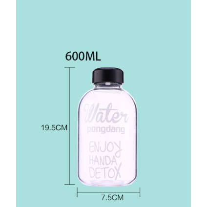 BÌNH THUỶ TINH WATER PONGDANG 600ML | BigBuy360 - bigbuy360.vn