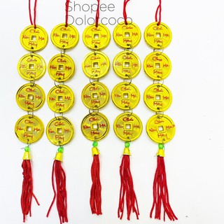 MA 20 COMBO 5 c Liễn trang trí tết đồng xu cmnm