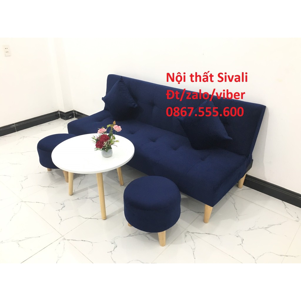 Bộ ghế sofa bed, sofa giường phòng khách Sivali, salon, sopha, sa lông, sô pha