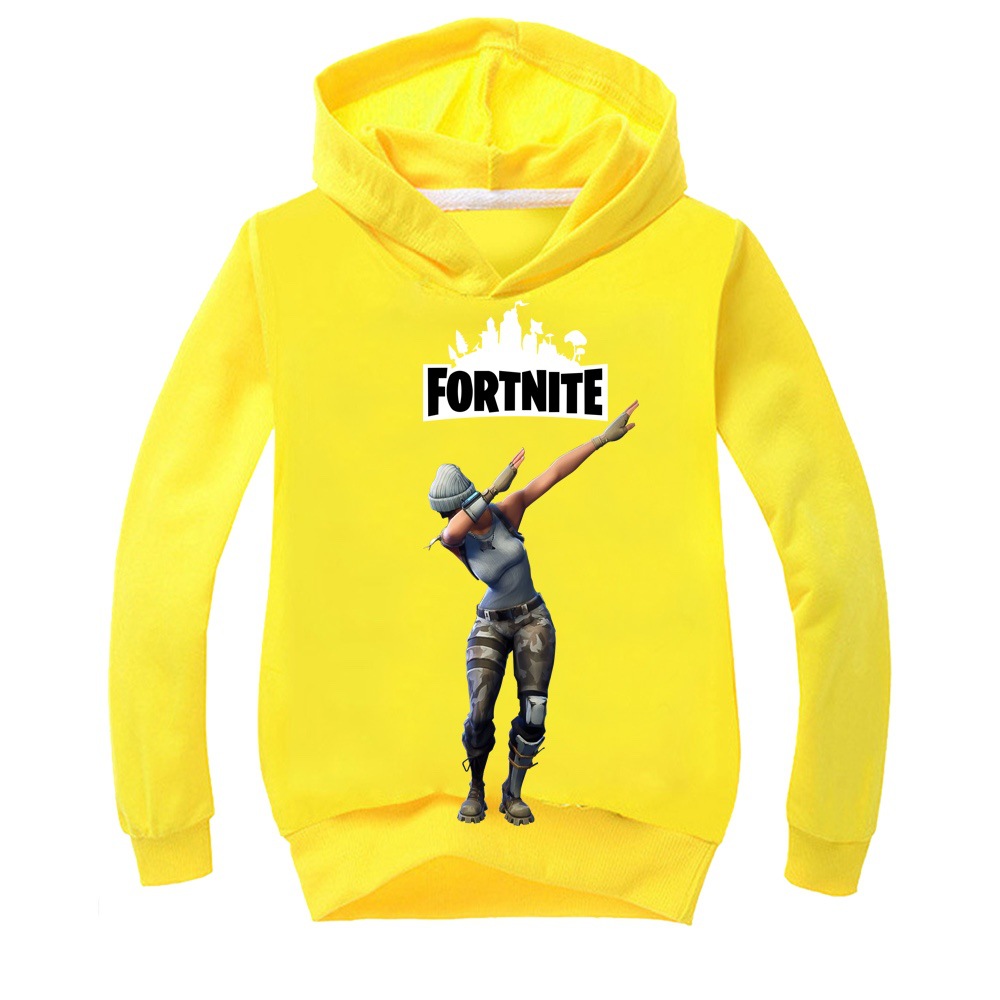 Áo Thun Tay Dài In Hình Game Fortnite Dễ Thương Cho Bé