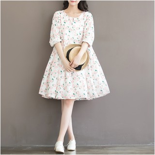 VÁY VẢI THÔ ĐŨI, THOÁNG MÁT, TRẺ TRUNG