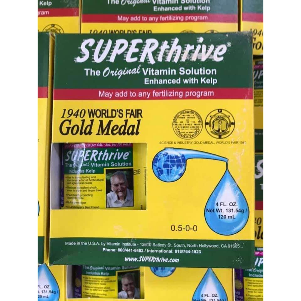 Phân bón  SUPERthrive 120ml - Mỹ