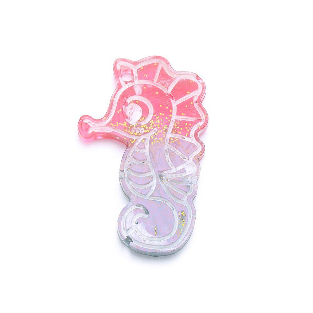 Khuôn Silicone Làm Bông Tai Epoxy UV Hình Sứa Biển DIY