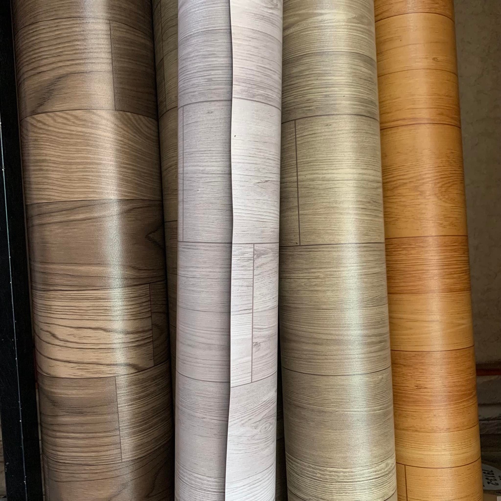 Miếng vinyl simili trải sàn vân gỗ sang xịn hàng Việt Nam