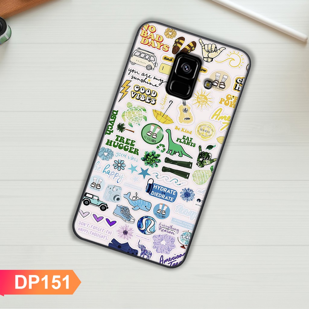 Ốp lưng Samsung A8 - A8 PLUS viền dẻo TPU BST Phong Cách Tự Do Mới