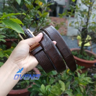 Thắt Lưng Da Cá Sấu Ovenis – TLCS104