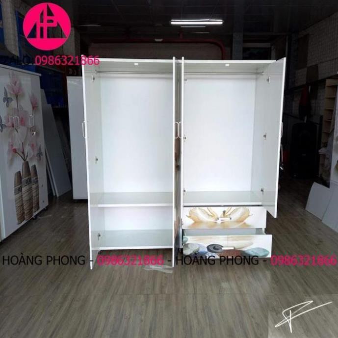 Tủ quần áo nhựa 4 cánh tủ 3d tủ nhựa đài loan Cao Cấp chính hãng miễn phí giao hàng tận nơi HCM Bảo hành 2 năm tại nhà