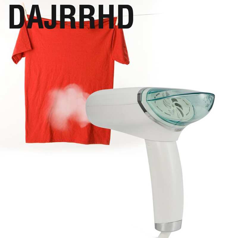 Dajrrhd 1000W Electric Steamers Folding Portable Household Garment Clothes US Plug 110V White