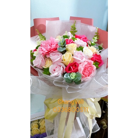 Sỉ đầu bông hoa trà MAO LƯƠNG trang trí oản,hộp quà,mix hoa sáp