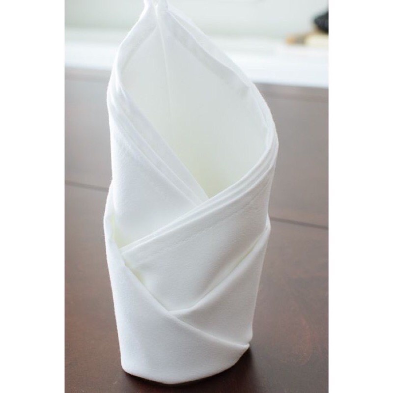 Khăn Napkin Khăn Ăn Nhà Hàng Vải  kaki Nhiều Màu Sắc phục vụ nhà hàng sẵn kèm video ảnh thật