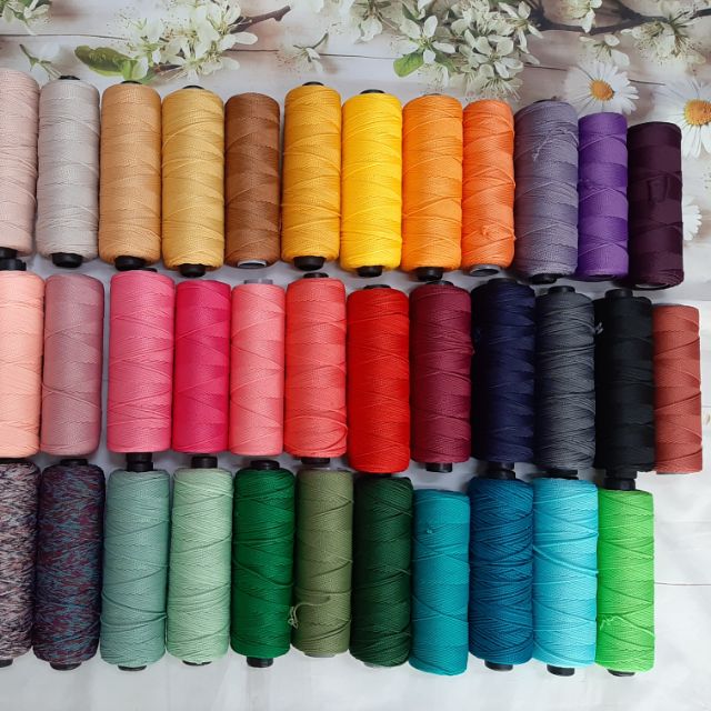 Sợi dệt cotton ống 27k