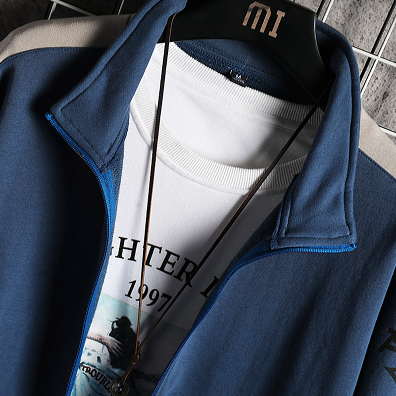 Men's Jacket Fasion Collar Culture Korean Casual Youth Jackets | BigBuy360 - bigbuy360.vn