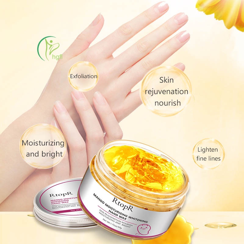 hgFl Mangoes Exfoliating Membrane Anti-Aging Moisturizing Hand Cream Repair Calluses Film Hand Skin Cream