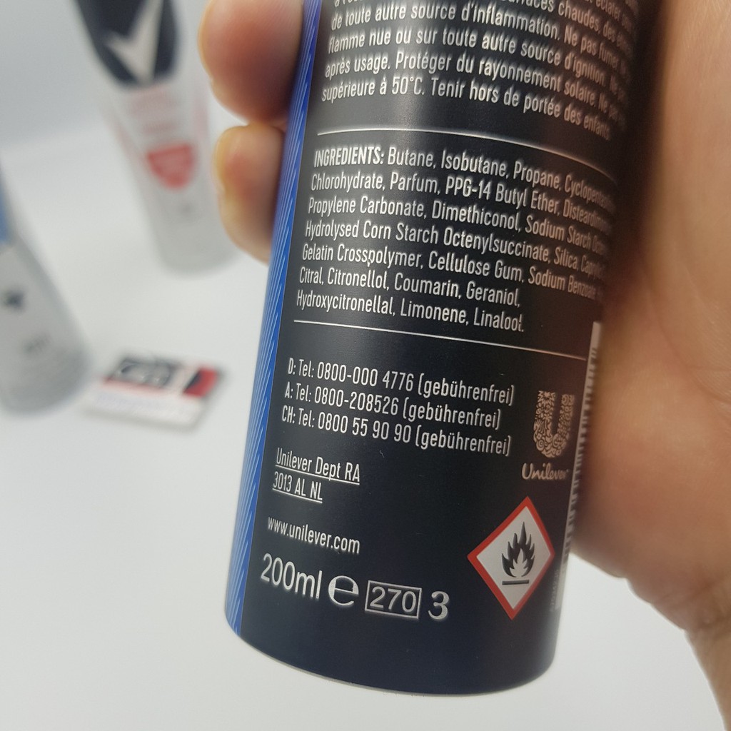 Xịt khử mùi toàn thân Rexona Men