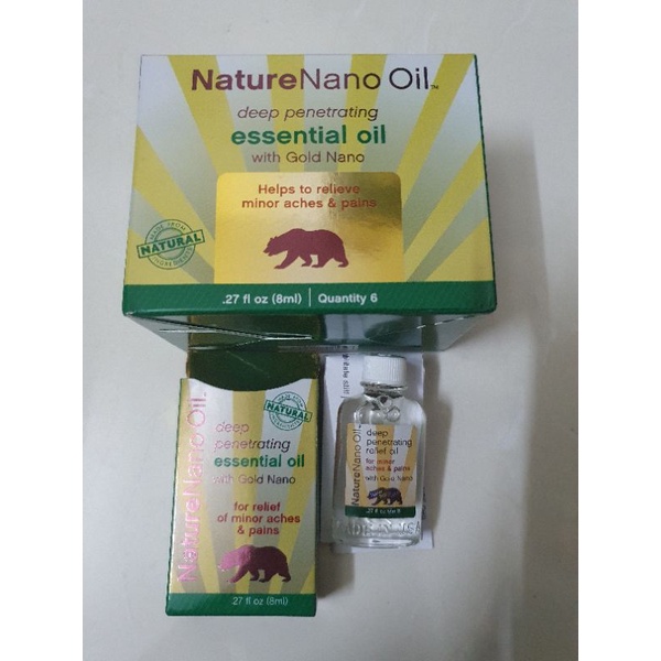 Dầu gió Nature nano oil