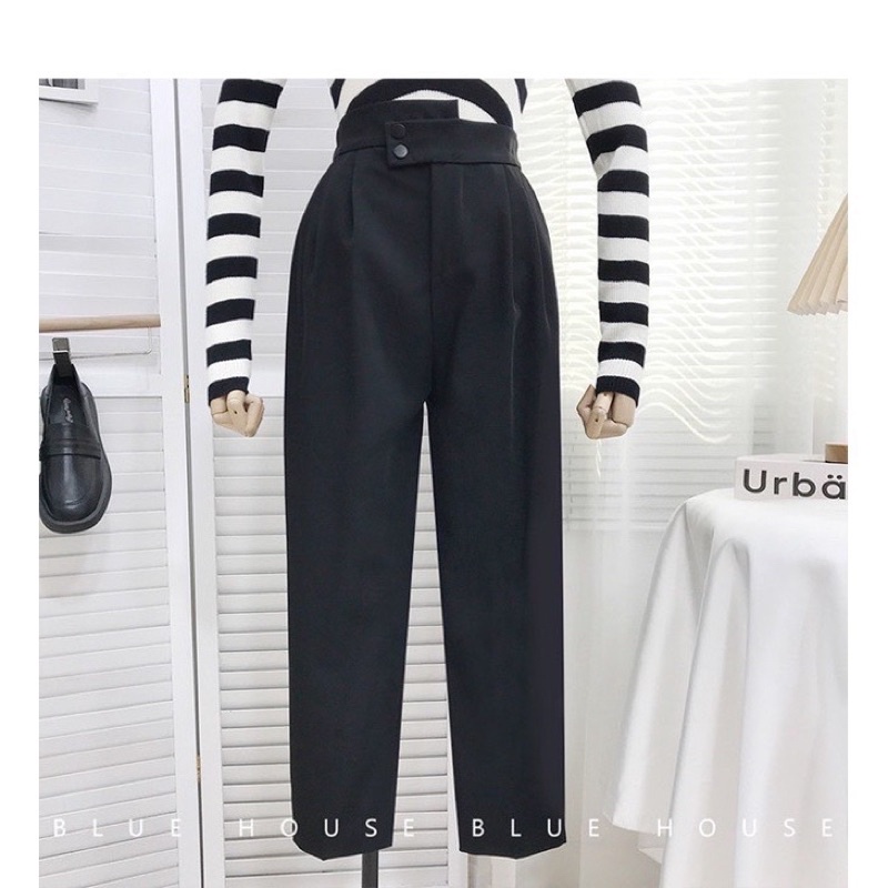 Quần baggy vải chất tuyết mưa hàn hàng chuẩn l1