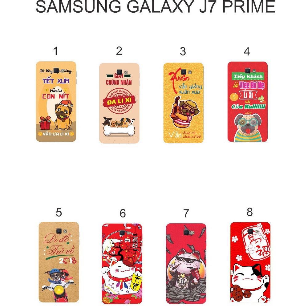 Ốp lưng Samsung J7 Prime dẻo in hình Liên Quân/ Mèo thần tài/One Piece