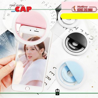 Đèn LED Selfie Trợ Sáng Chụp Hình Tự Sướng Cho Điện Thoại