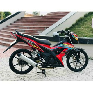 Tem rời sonic 150 đỏ - decal ruby