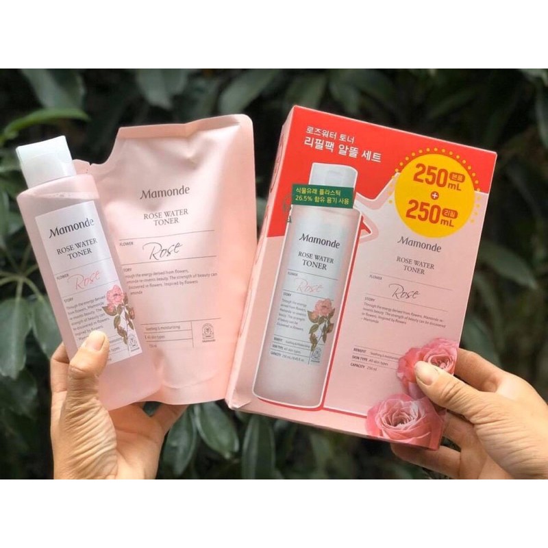 set toners manmode tặng kèm fefill 250ml * 2