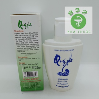Dung dịch vệ sinh phụ nữ Quý Phi chai 120ml