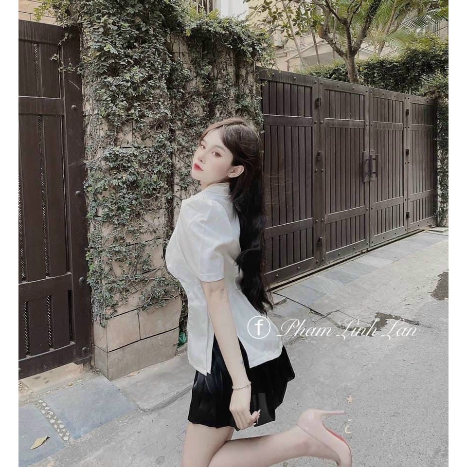 Set Đồ Nữ Đi Chơi, Áo Vest và Chân Váy Bóng, Đồ Nữ Cá Tính, Sang Chảnh, Kiểu Đẹp, Thời Trang Trẻ Trung, Chất Vải Đẹp | BigBuy360 - bigbuy360.vn