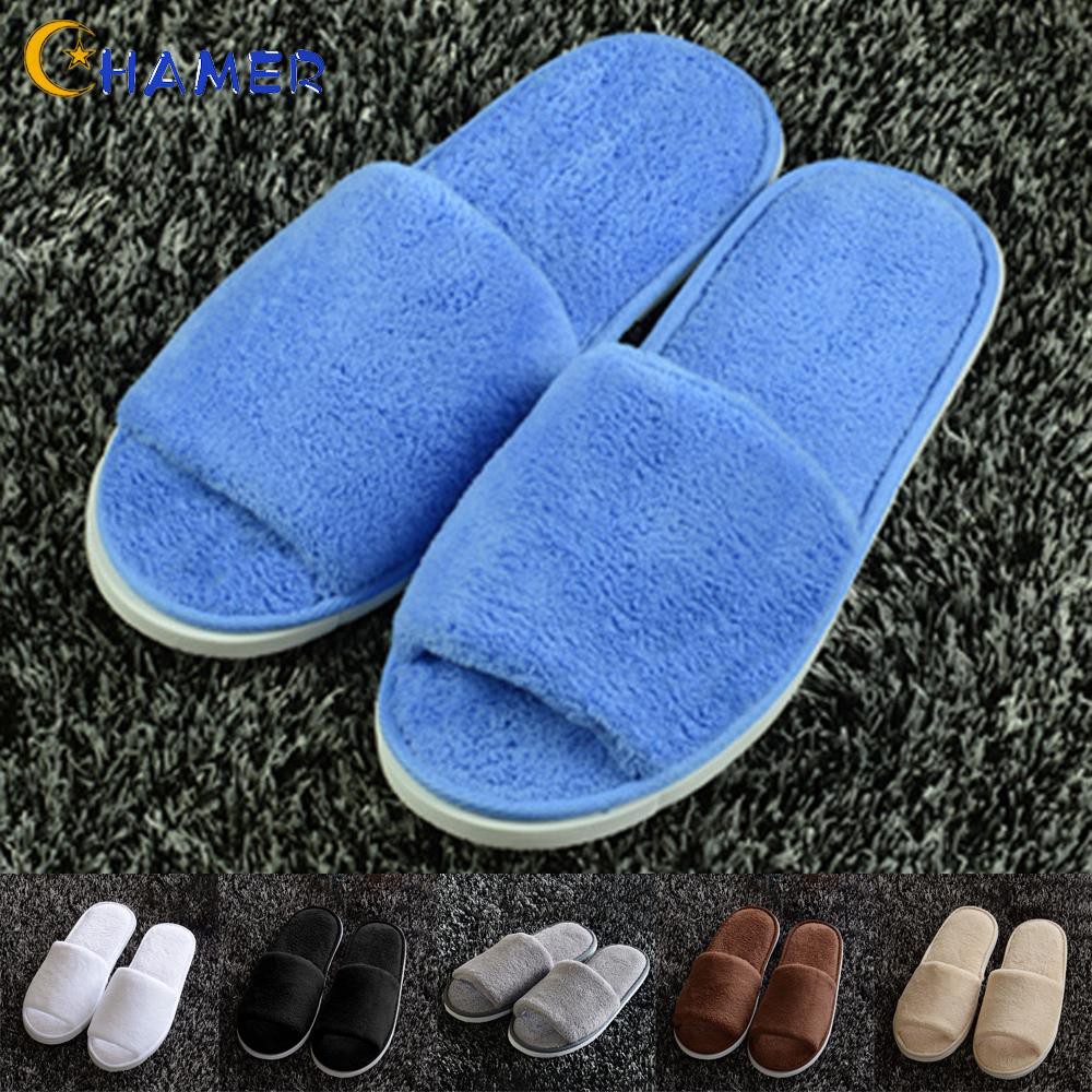 Slippers Shoes Coral Velvet Travel Non-Slip Unisex Slippers Sandal Home Hotel Guest Wedding Mens Womens Slip On