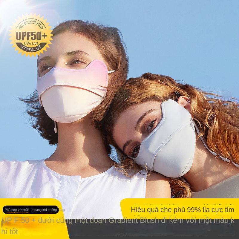 Mặt Nạ Lụa Băng Bảo Vệ Toàn Diện Khuôn Mặt Chống Nắng UPF50+ Chống Tia UV Cho Nam Và Nữ