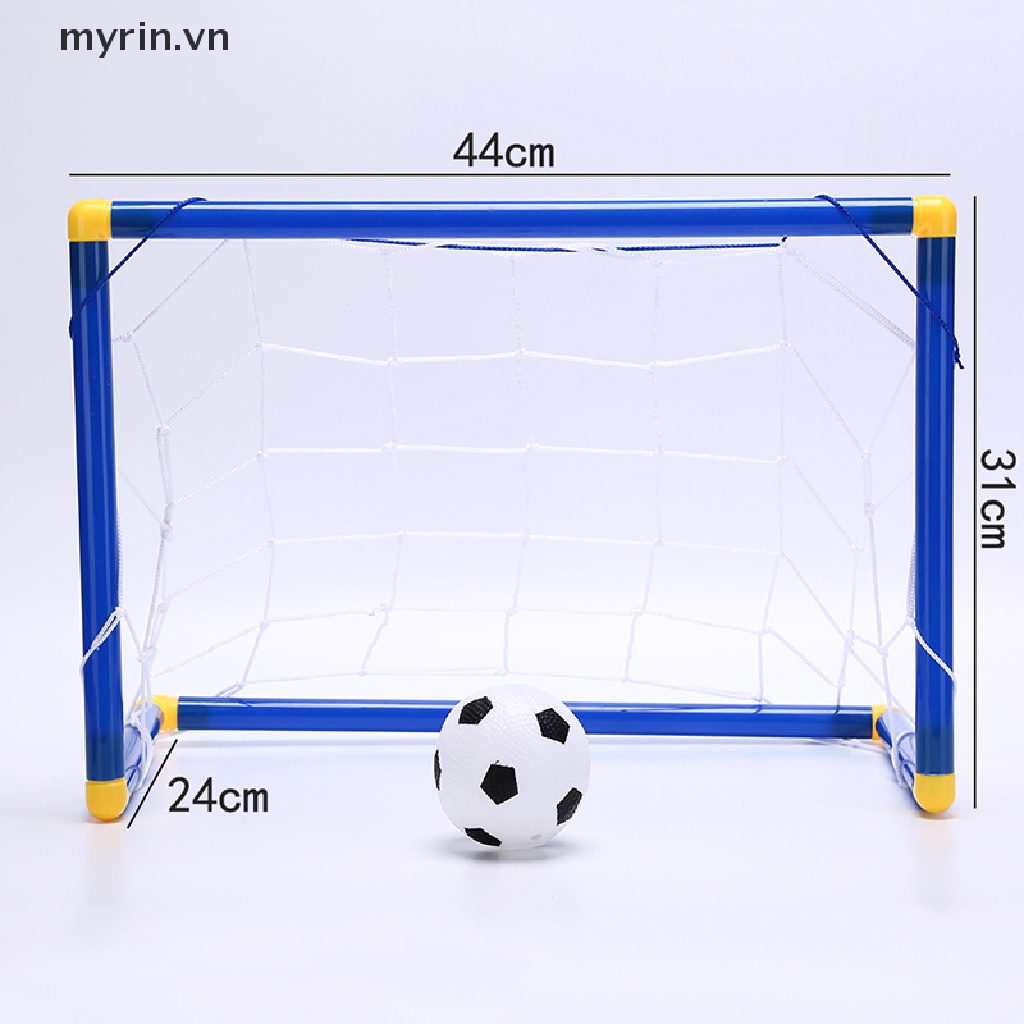 Bộ Lưới Chơi Bóng Đá Mini Gấp Gọn Kèm Bơm Dành Cho Trẻ Em