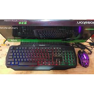 Bộ phím chuột LED Bosston 837 game