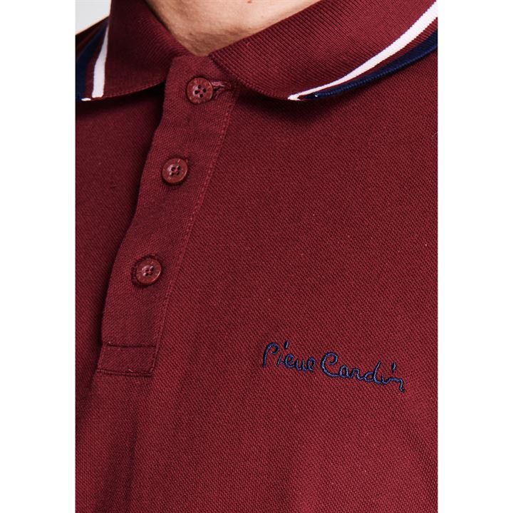 [ ORDER ] Áo Thun Nam Pierre Cardin Polo Tipped Burgundy