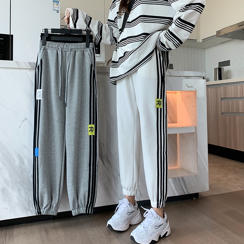 NRVP Quần Thể Thao Ống Rộng Phong Cách Thời Trang Hàn Quốc Dành Cho Nam Và Nữ
