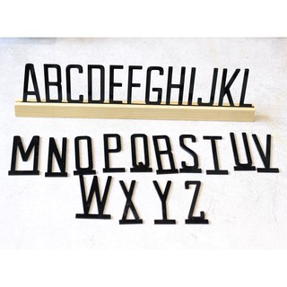 CHỮ MICA dùng để gắn lên thanh gỗ DÁN TƯỜNG TRANG TRÍ NHÀ, QUÁN CAFE, SHOP