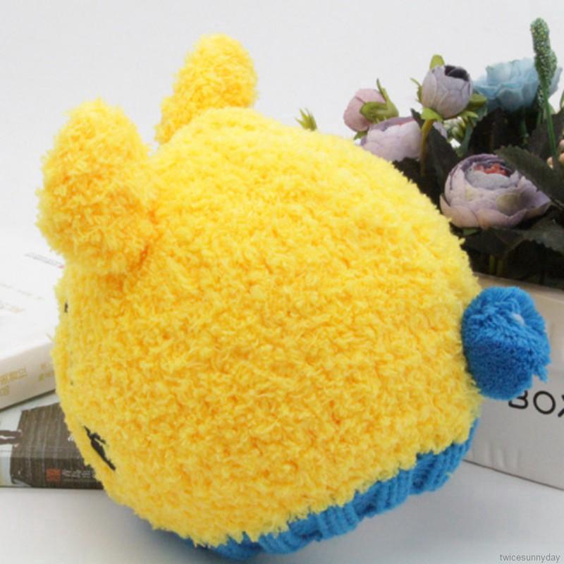 Mũ len đan hình hoạt hình xinh xắn cho bé