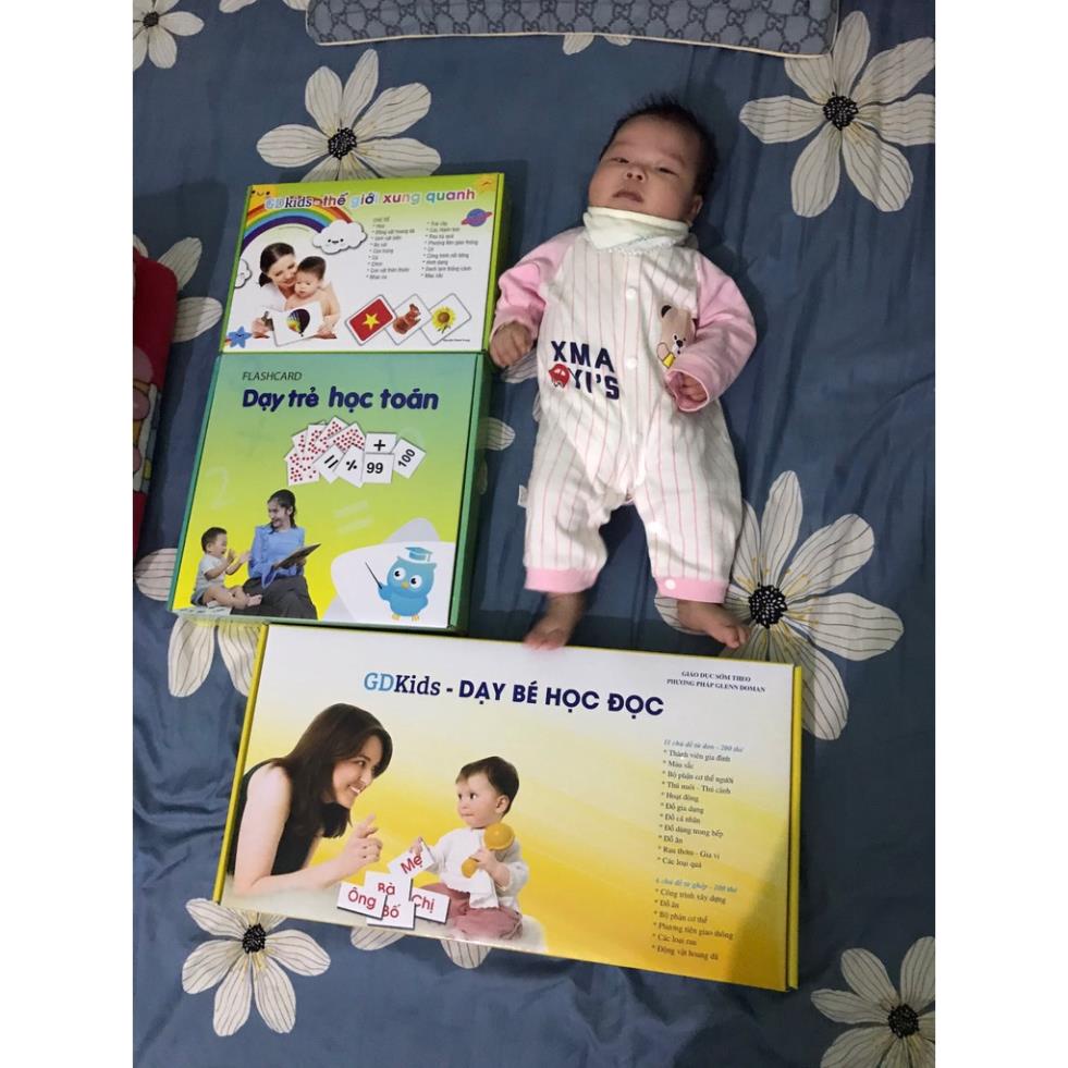 Thẻ Học Thông Minh Cho Bé GDKids - Bộ Chuyên Sâu Kết Hợp 709 thẻ flashcard Cho Bé - Glenn Doman Giáo Dục Sớm Cho Trẻ